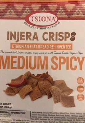 MEDIUM SPICY INJERA CRISPS, MEDIUM SPICY