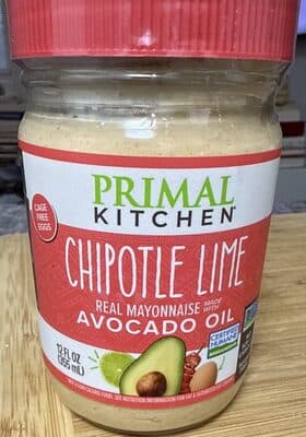 CHIPOTLE LIME MAYO AVOCADO OIL REAL MAYONNAISE, CHIPOTLE LIME MAYO