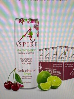 DARK CHERRY LIME HEALTHY ENERGY CALORIE BURNING DRINK, DARK CHERRY LIME