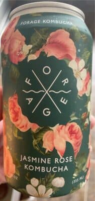 JASMINE ROSE ORGANIC KOMBUCHA, JASMINE ROSE