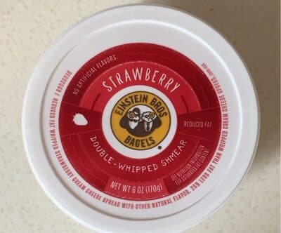 STRAWBERRY DOUBLE WHIPPED SHMEAR, STRAWBERRY