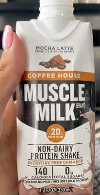 MOCHA LATTE NON DAIRY PROTEIN SHAKE, MOCHA LATTE