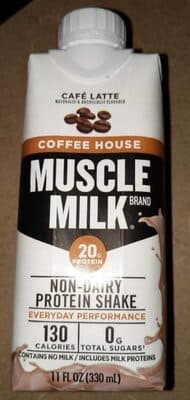 CAFE LATTE COFFEE HOUSE NON DAIRY PROTEIN SHAKE, CAFE LATTE