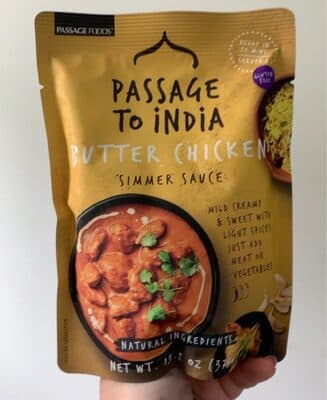 BUTTER CHICKEN SIMMER SAUCE, BUTTER CHICKEN