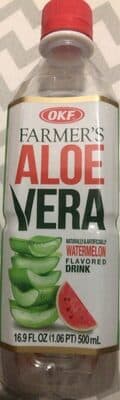 WATERMELON FLAVORED FARMER'S ALOE VERA DRINK, WATERMELON