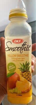 YELLOW SMOOTHIE FLAVORED DRINK, YELLOW SMOOTHIE
