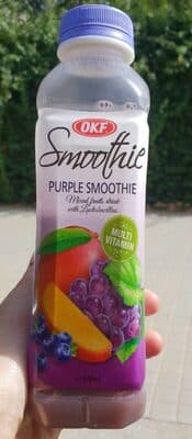 PURPLE SMOOTHIE DRINK, PURPLE