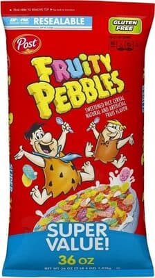 SWEETENED RICE CEREAL, SWEETENED