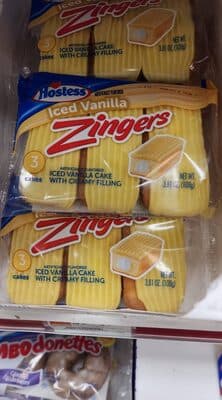 ICED VANILLA CAKE WITH CREAMY FILLING, ICED VANILLA
