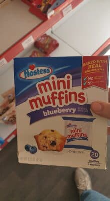 BLUEBERRY MINI MUFFINS, BLUEBERRY