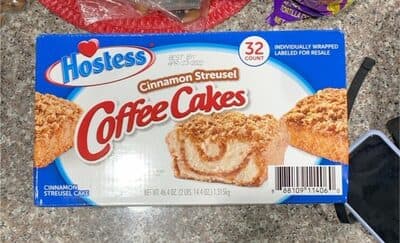 CINNAMON STREUSEL COFFEE CAKES, CINNAMON