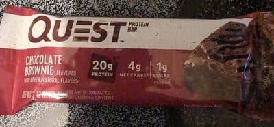 CHOCOLATE BROWNIE PROTEIN BAR, CHOCOLATE BROWNIE