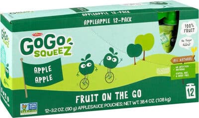 APPLEAPPLE FRUIT ON THE GO APPLESAUCE, APPLEAPPLE
