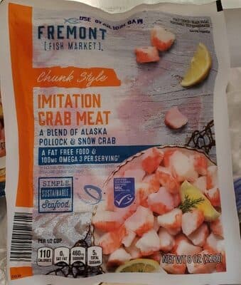 CHUNK STYLE IMITATION CRAB MEAT, CHUNK STYLE