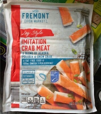 LEG STYLE IMITATION CRAB MEAT, LEG STYLE