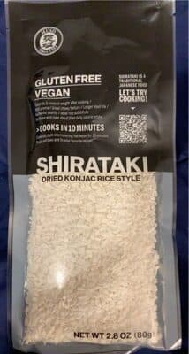 JAPAN GOLD USA, RICE STYLE DRIED SHIRATAKI