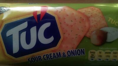 TUC CRACKERS SOUR CREAM AND ONION