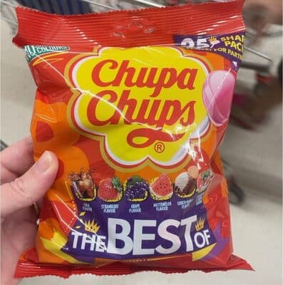 Chupa Chups Lollipops 300g