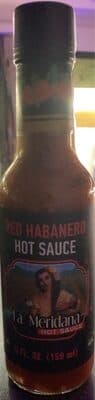 ORIGINAL RECIPE RED HABANERO HOT SAUCE, RED