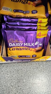 CADBURY DAIRY MILK CHOCOLATE BAR CARAMEL