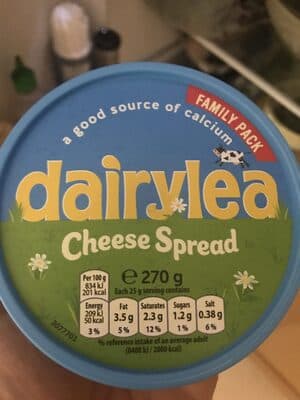 DAIRYLEA PROCESSED CHEESE-SPREAD REGULAR 270 GR