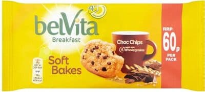 BELVITA BREAKFAST BISCUITS CHOCOLATE CHIP 50.000 GR