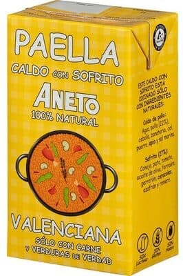 100% NATURAL COOKING BASE FOR VALENCIAN PAELLA