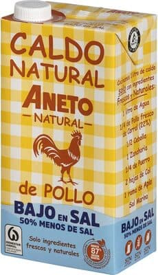 LOW SODIUM CHICKEN BROTH, CHICKEN