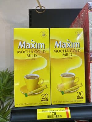 MAXIM, MOCHA GOLD MILD COFFEE MIX