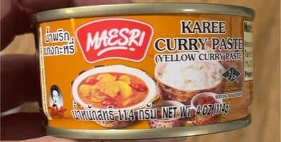MAESRI, YELLOW CURRY PASTE