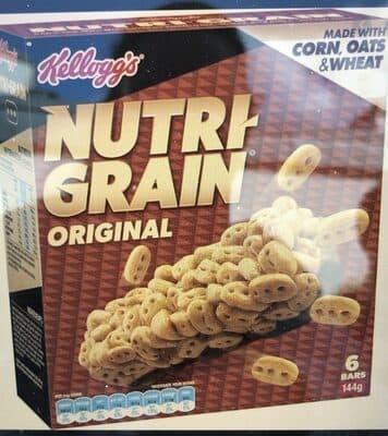 Kellogg's Nutri-Grain Original 6 Bars 144g