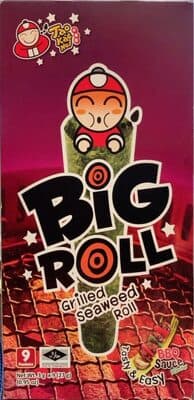 BBQ SAUCE GRILLED SEAWEED BIG ROLL