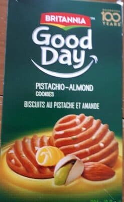 BRITANNIA, GOOD DAY, PISTA-ALMOND COOKIES