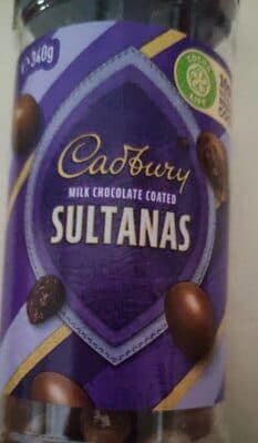 Cadbury Milk Chocolate Coated Sultanas 340g