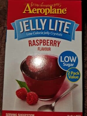 Aeroplane Jelly Lite Raspberry Flavour 2x9g