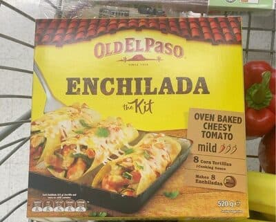 Old El Paso Enchilada Kit  Oven Baked Cheesy Tomato 520g