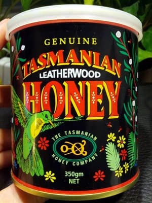 GENUINE TASMANIAN LEATHERWOOD HONEY