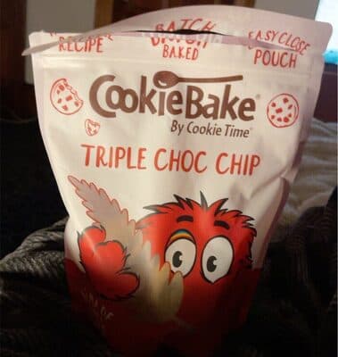 Cookie Bake By Cookie Time Triple Choc Chip 400g