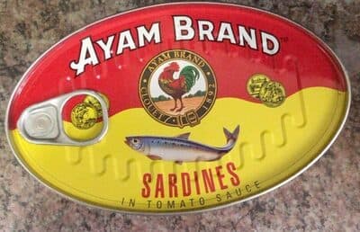 Ayam Brand Sardines in Tomato Sauce 215g