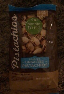 ROASTED UNSALTED PISTACHIOS, ROASTED UNSALTED