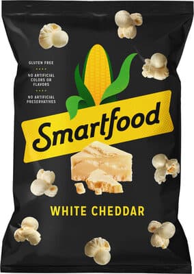 SMARTFOOD, POPCORN, WHITE CHEDDAR CHEESE, WHITE CHEDDAR CHEESE