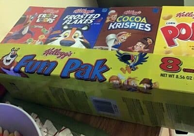 FUN PAK BREAKFAST CEREAL VARIETY PACK 8 COUNT - 8.56 OZ