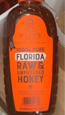 100% PURE FLORIDA RAW & UNFILTERED HONEY
