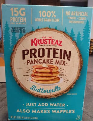 BUTTERMILK PROTEIN PANCAKE MIX, BUTTERMILK