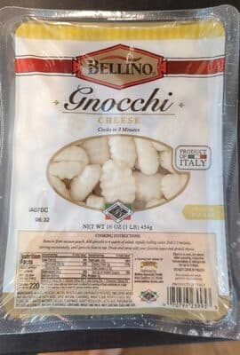 GNOCCHI CHEESE, GNOCCHI