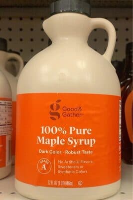 100% PURE MAPLE SYRUP, MAPLE