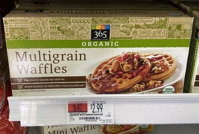 365 EVERYDAY VALUE, MULTIGRAIN WAFFLES