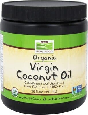 NOW REAL FOOD, ORGANIC VIRGIN COCONUT OIL
