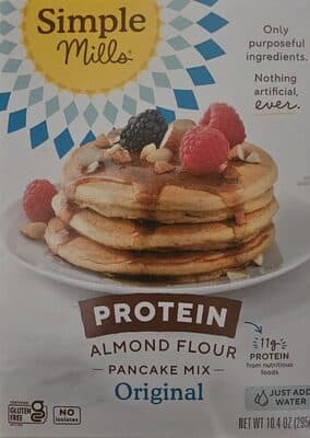 ORIGINAL PROTEIN ALMOND FLOUR PANCAKE MIX, ORIGINAL