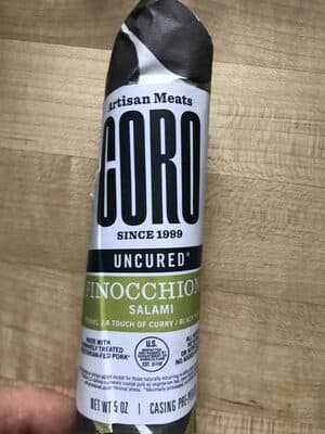 UNCURED FINOCCHIONA SALAMI, UNCURED FINOCCHIONA